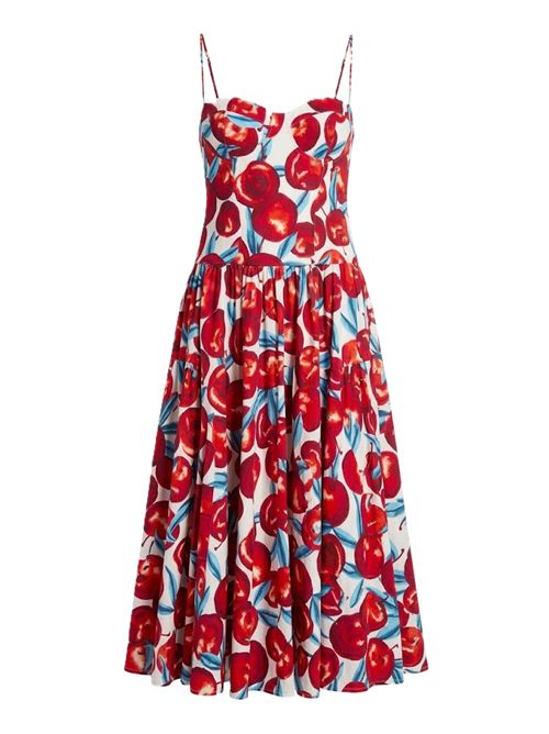Farm Rio cherry blossom sleeveless midi dress FARM Rio | 348976S0027 CHERRY BLOSSOM